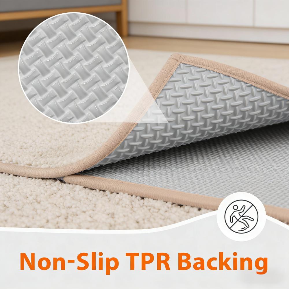 24"×36" Non-Slip Bath Mat (Super Absorbent & Machine Washable)
