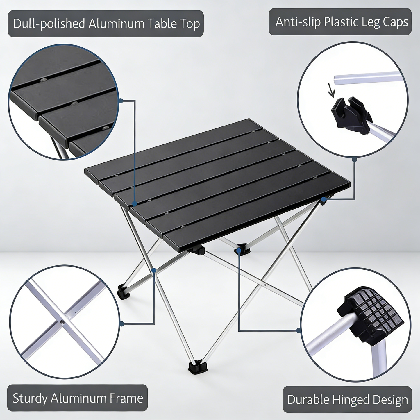 Ultralight Portable Folding Camping Table
