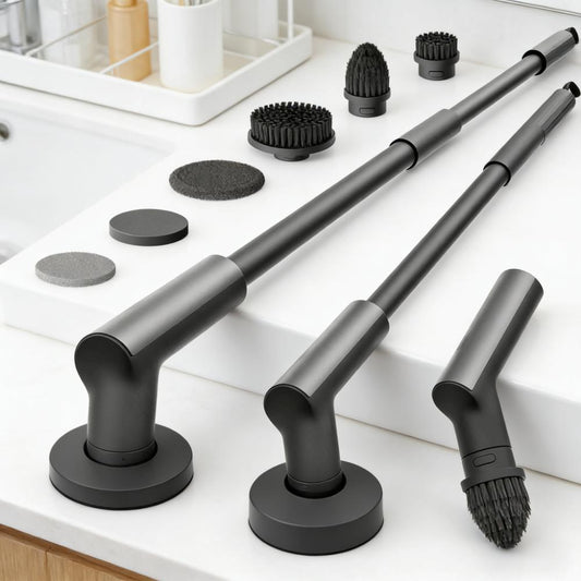 6-in-1 Cordless Electric Spin Scrubber (51in Extendable Handle)